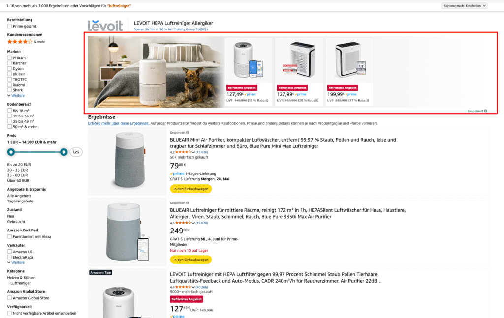 Native Ad Amazon