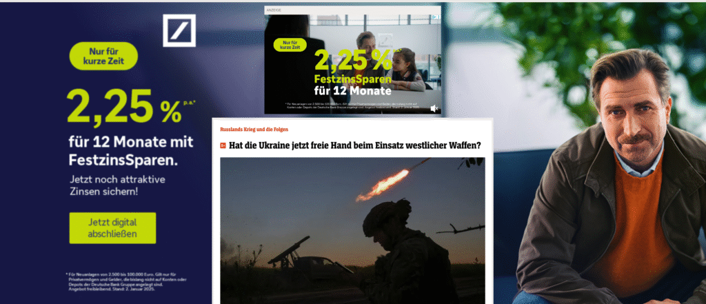 Display Ads auf Spiegel.de