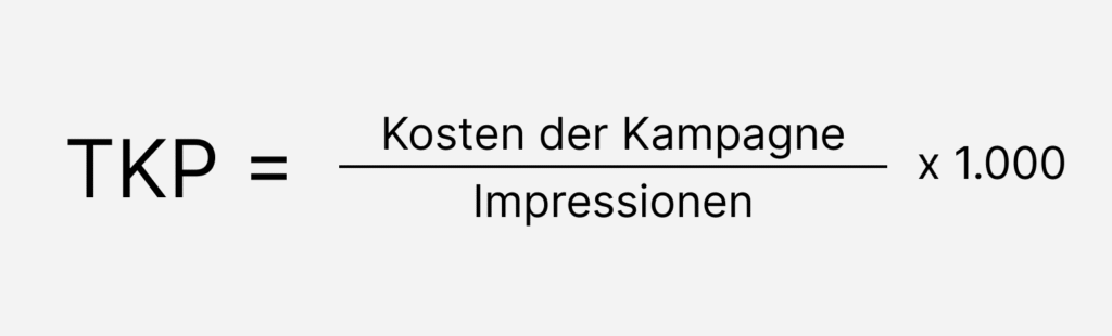 TKP Formel
