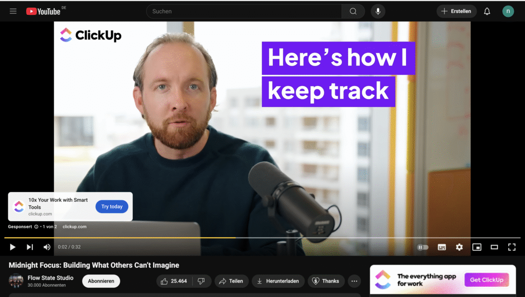 Youtube Video creative