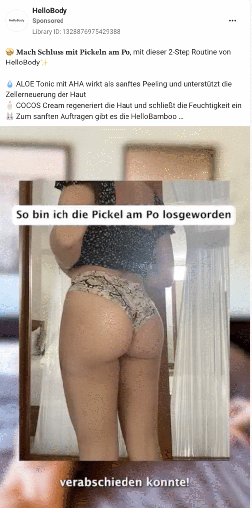 Hellobody video creative