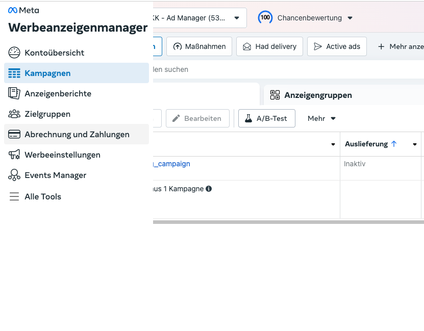 Meta Business Manager