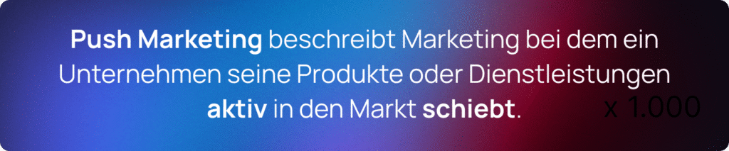Push Marketing Definition