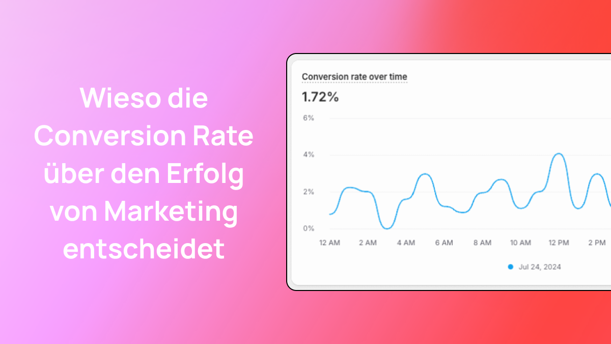 Wieso die conversion rate über den Erfolg deines Marketings entscheidet